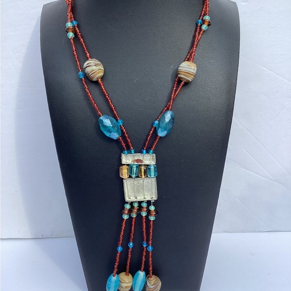 Necklace glass beads - Picture 4 of 6